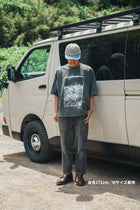 森の苔 T-shirt（Black）