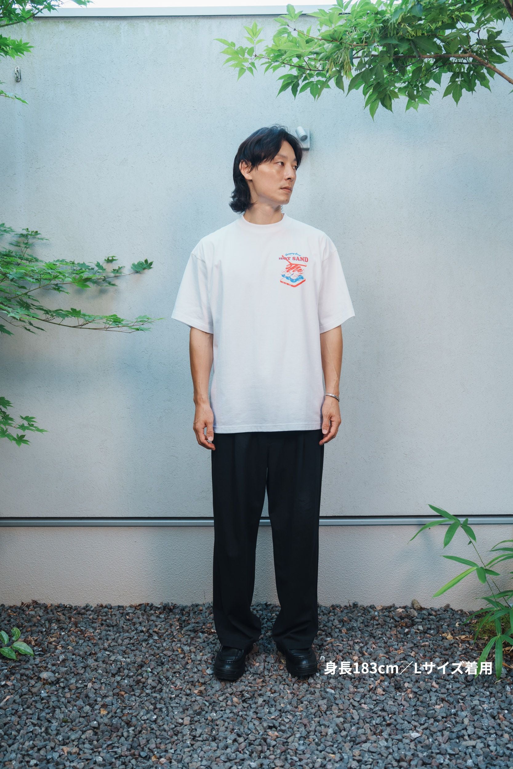 ホットサンド T-shirt（Black）