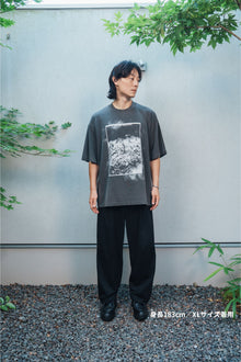 森の苔 T-shirt（Black）