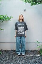 森の苔 T-shirt（Black）
