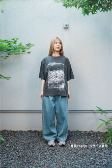 森の苔 T-shirt（Black）