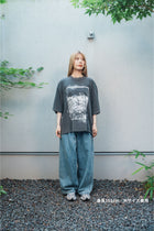 森の苔 T-shirt（Black）