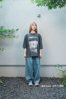 森の苔 T-shirt（Black）