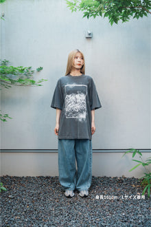 森の苔 T-shirt（Black）