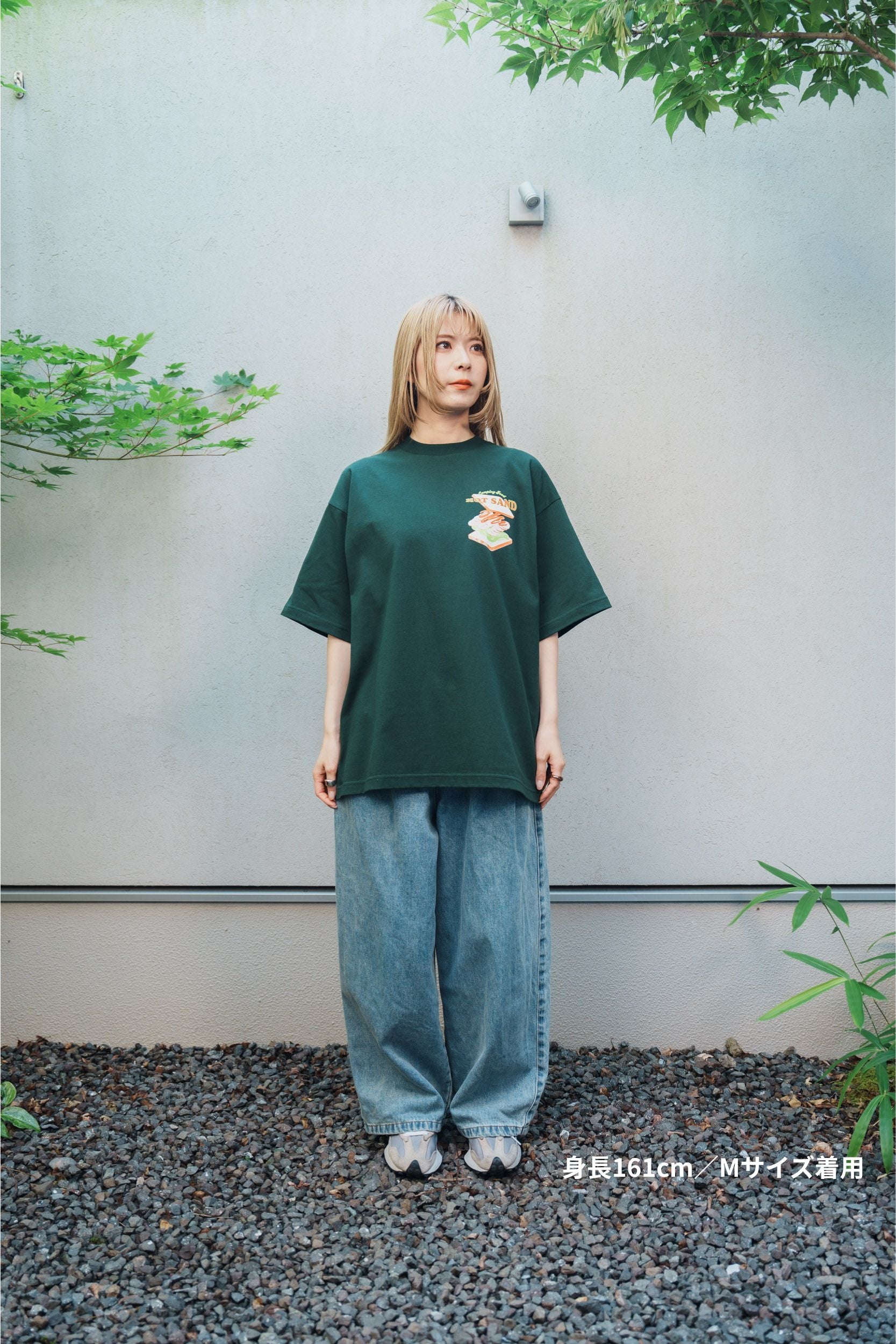 ホットサンド T-shirt（Black）