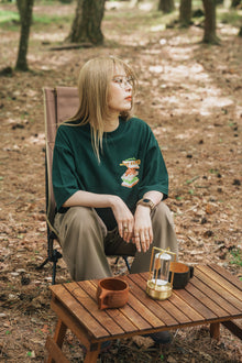 ホットサンド T-shirt（Green）