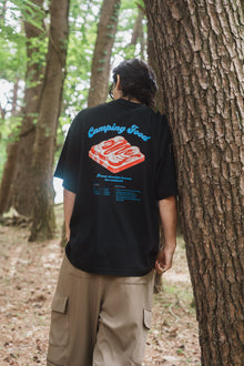 ホットサンド T-shirt（Black）