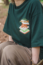 ホットサンド T-shirt（Green）
