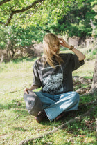 森の苔 T-shirt（Gray）