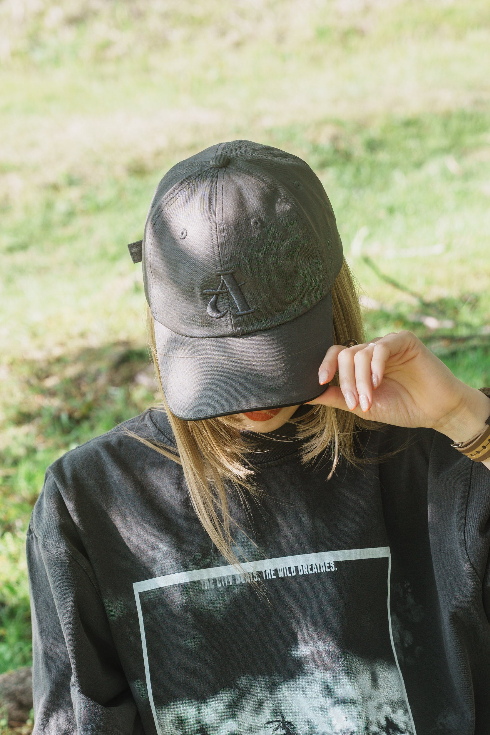 Embroidery Cap（Gray）