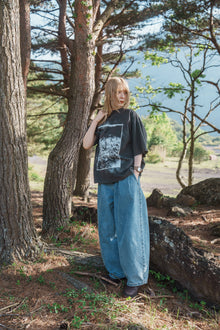 森の苔 T-shirt（Gray）