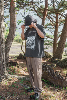 森の苔 T-shirt（Gray）