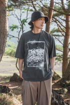 森の苔 T-shirt（Gray）
