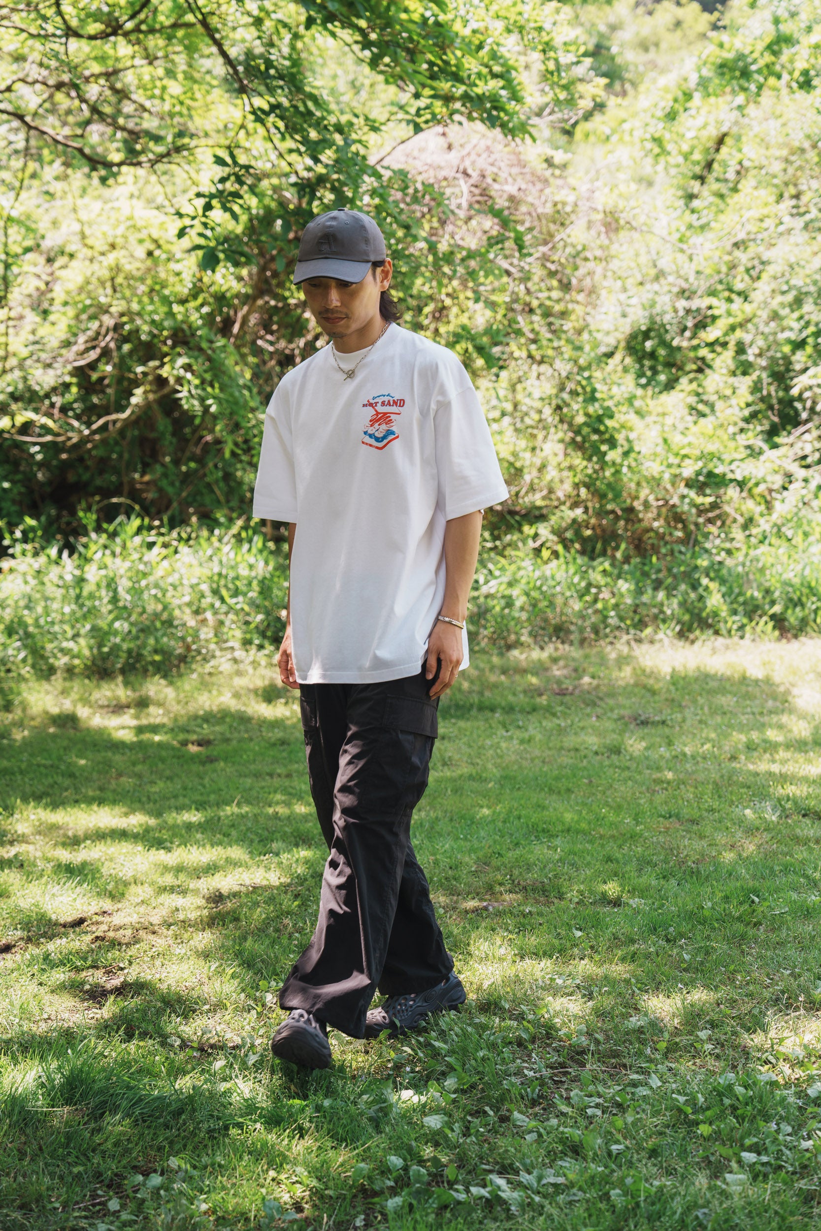 ホットサンド T-shirt（White）