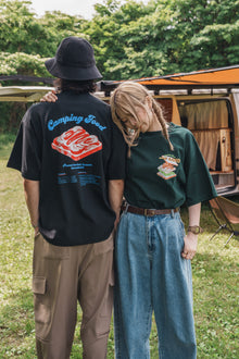 ホットサンド T-shirt（Black）