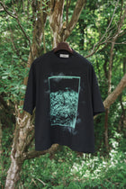 森の苔 T-shirt（Black）