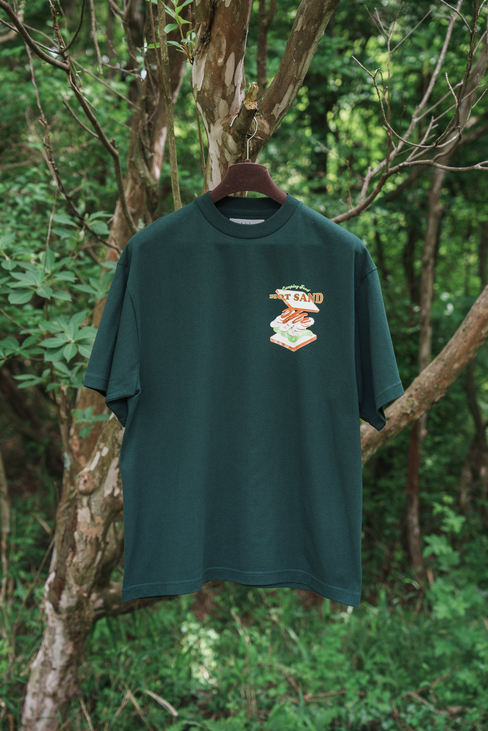 ホットサンド T-shirt（Green）
