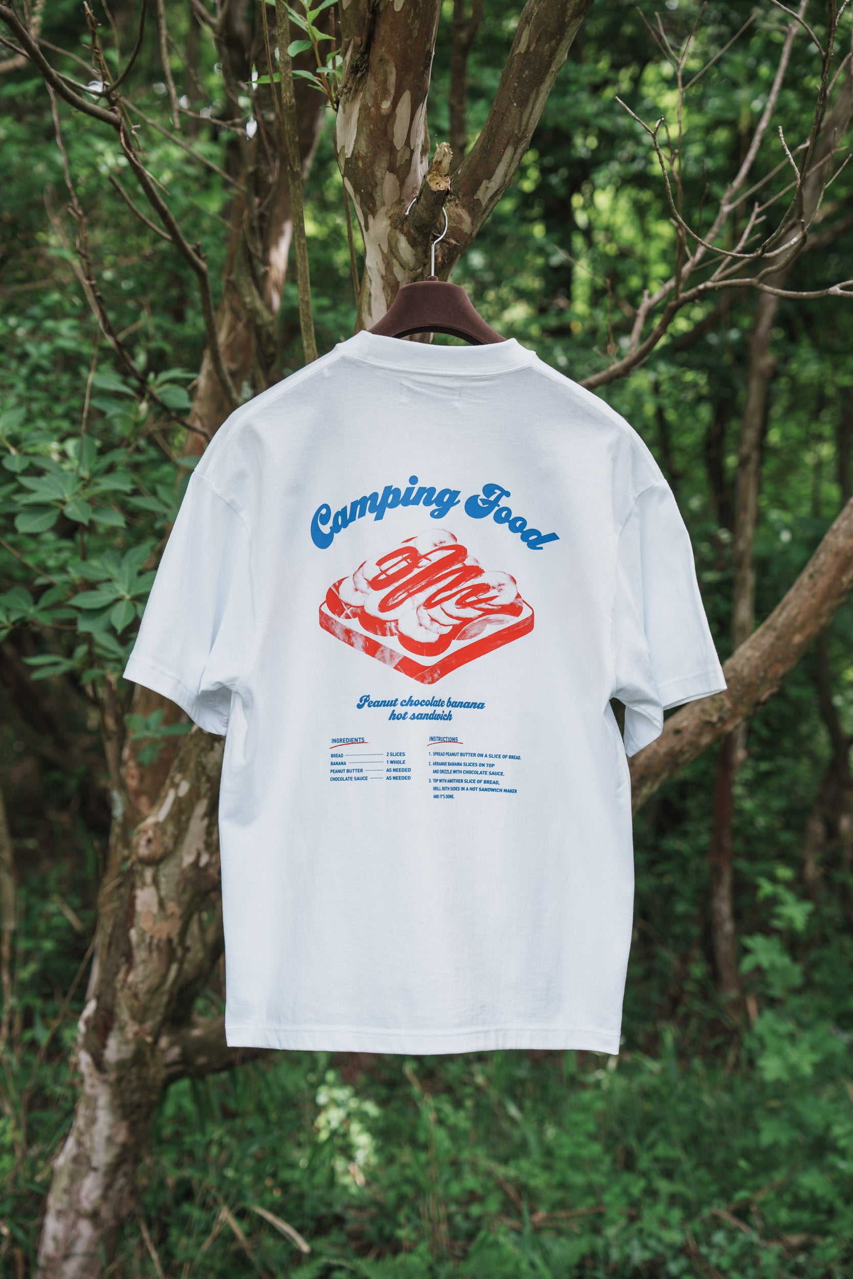 ホットサンド T-shirt（White）